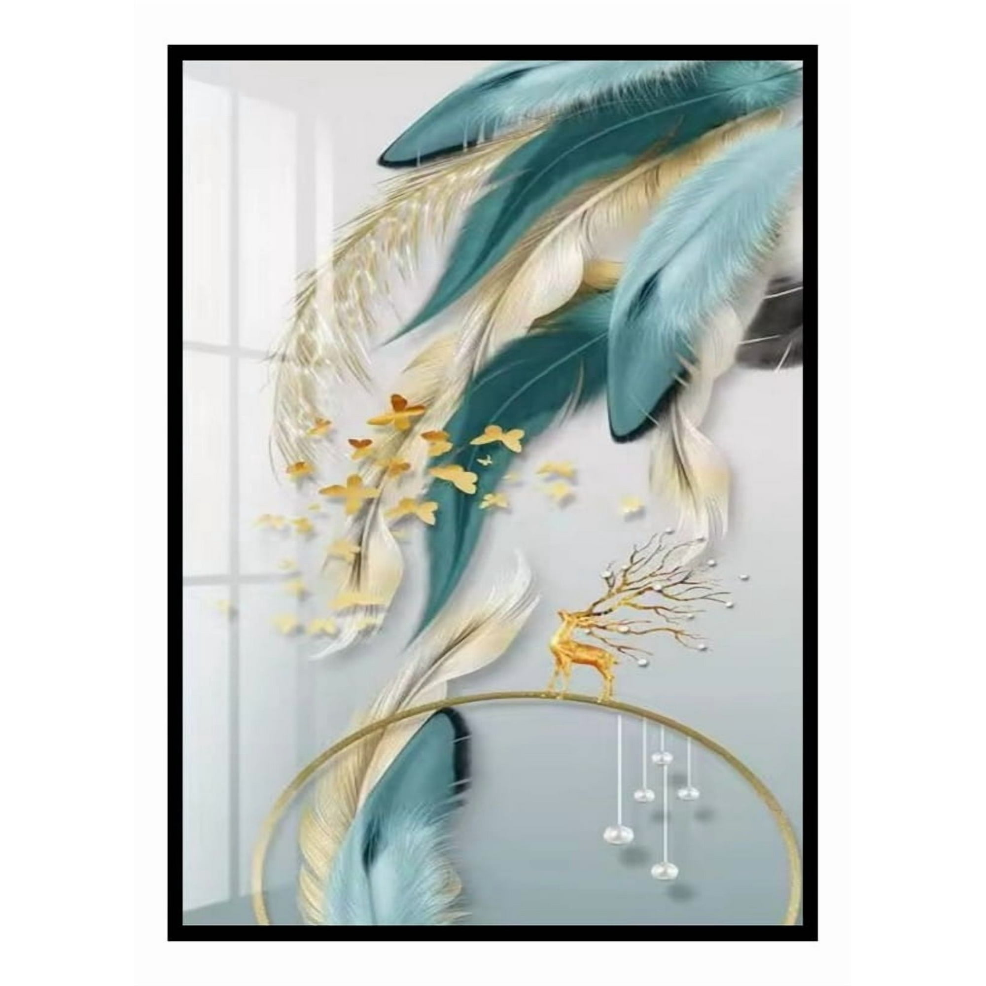 Genérico - Cuadro Decorativo Pared Abstracto Minimalista Moderno Jhn