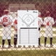 thumbnail image 3 of Portapapeles para entrenadores Murray Sporting Goods, béisbol de borrado en seco, 3 of 7