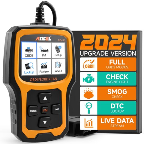 Escáner Obd2 Ancel Ad410, Lector De Códigos De Vehículos Mejorado