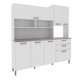thumbnail image 1 of Mueble Cocina Cz1014 6 Puertas Blanco - Gris, 1 of 3