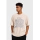 thumbnail image 2 of Polera Hombre Print College Beige, 2 of 4