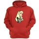 thumbnail image 1 of Polerón Canguro Alicia Rock & Roll Rojo Talla S Unisex, 1 of 3