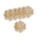 thumbnail image 5 of 6 Piezas Manteles Individuales Fiocias Florales Western Dorado, 5 of 5
