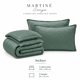 thumbnail image 2 of CUBRECAMA MARTINÉ MICROFIBRA EMBOSSED SONYA CON SHERPA 2 PLAZAS VERDE – 230 X 250 CM, 2 of 3