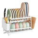 thumbnail image 1 of Rejilla escurrir platos doble capa color blanco, 1 of 3