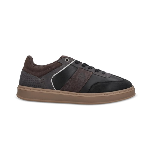 Zapatilla Urbana Hombre Cuero Meppel Negro Bullboxer negro 41