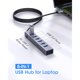thumbnail image 3 of Hub USB FORIDA de 8 puertos USB 3.0 de aluminio, 5 Gbps, cable de 47,2 pulgadas, 3 of 3