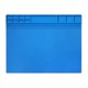 thumbnail image 1 of Alfombrilla de soldadura de silicona Handook, resistente al calor, 500 °C, 16 x 30 cm, 1 of 8