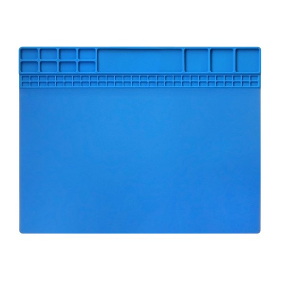 Alfombrilla de soldadura de silicona Handook, resistente al calor, 500 °C, 16 x 30 cm
