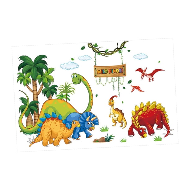 2 Pegatinas De Pared De Dinosaurio, Regalos, Murales De Pared Para Cocina, Restaurantes, Dormitorios