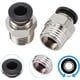 thumbnail image 4 of Kit de 13 accesorios de conexión rápida para línea de aire: 2 PL + 2 codos + 2 T + 2 Y + 1 válvula de bola de unión + 2 machos rectos + 2 codos macho, tubo de 6 mm de diámetro exterior x NPT macho de, 4 of 7