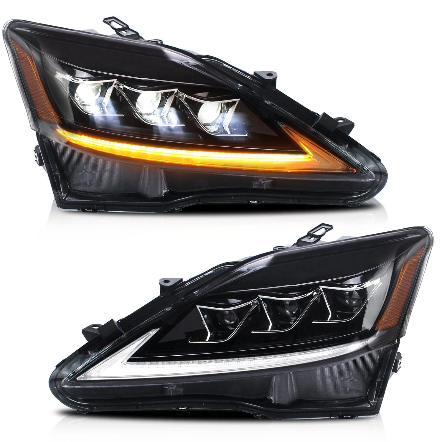 Faros Delanteros Led Vland Para Lexus Is250 Is350 Isf Secuenciales