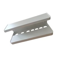 Ioensy - Soporte Para Secador De Pelo, Soporte Para Rizador De Pelo Para Montaje En Pared, Para Baño, Hogar, Peluquería, Blanco