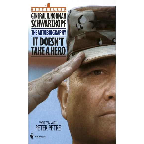 Libro BANTAM DELL No Hace Falta Ser un Héroe: La Autobiografía del General H. Norman Schwarzkopf