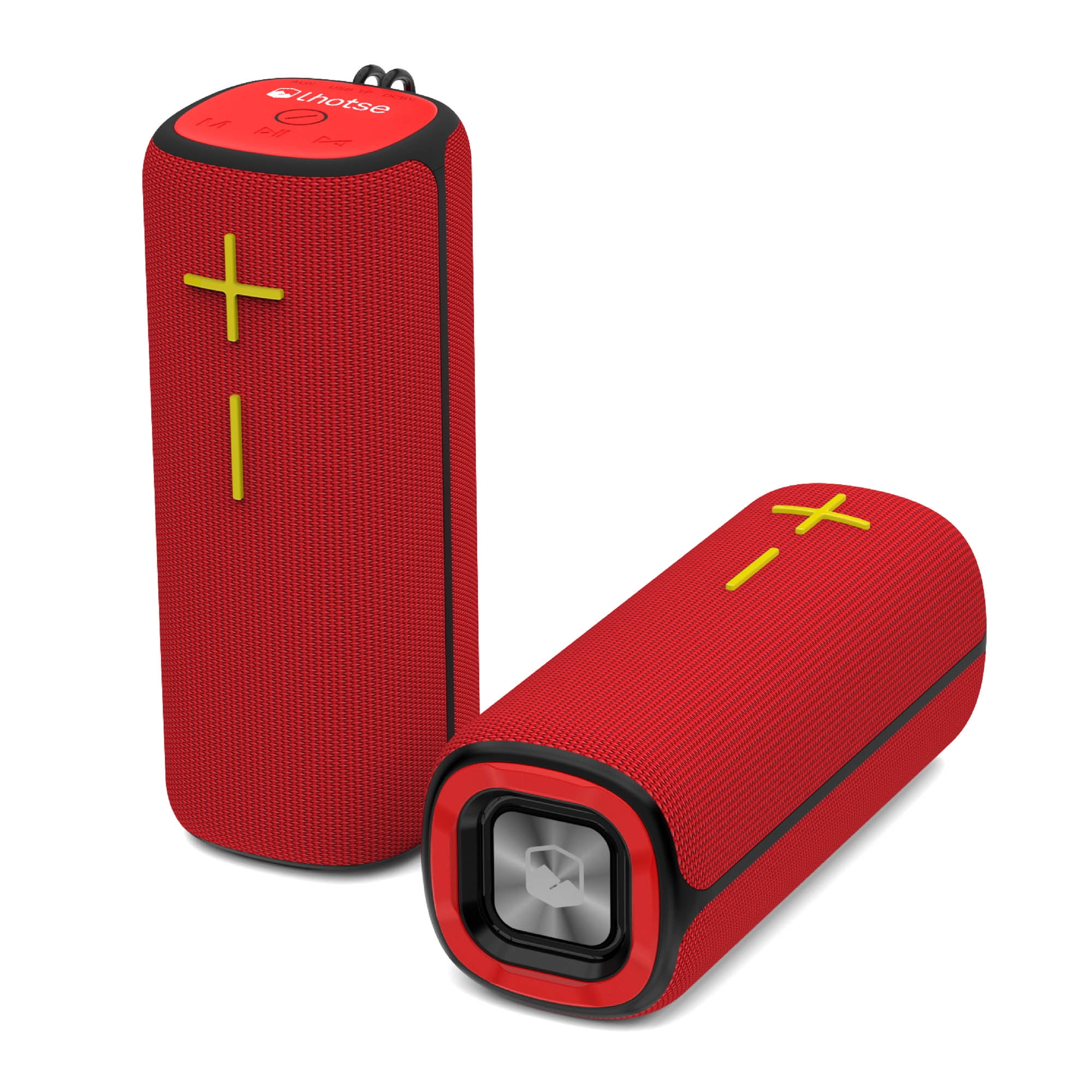 Lhotse - Parlante Portátil Inalámbrico Bluetooth Pulse On Red