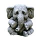 thumbnail image 1 of Adorable Elefante Estatuilla Jardín Animal Estatua Escultura Decoración De Mesa, 1 of 5