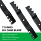 thumbnail image 3 of Cuchillas de mulching Grasscool SS5000 para plataforma de 50" de cortacésped, 3 of 8