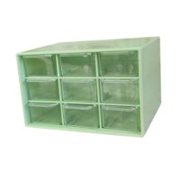 Magideal - Mini Cajón Organizador De Beads Organizer Box Para Organizar Una Caja De Almacenamiento Organizador Pequeño Con Cajones Para Joyas Oragnizer Home Home Verde