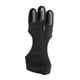thumbnail image 3 of 1 guante de tiro con arco ajustable universal antideslizante con 3 dedos protector de dedos para hombres y mujeres entrenamiento de tiro con arco, 3 of 5