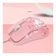 thumbnail image 3 of Mouse Gamer Rosado Con Luces Led, 3 of 3