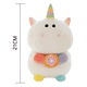 thumbnail image 5 of Peluche Unicornio Kawaii Con Dona Arcoíris Suave 21cm, 5 of 5