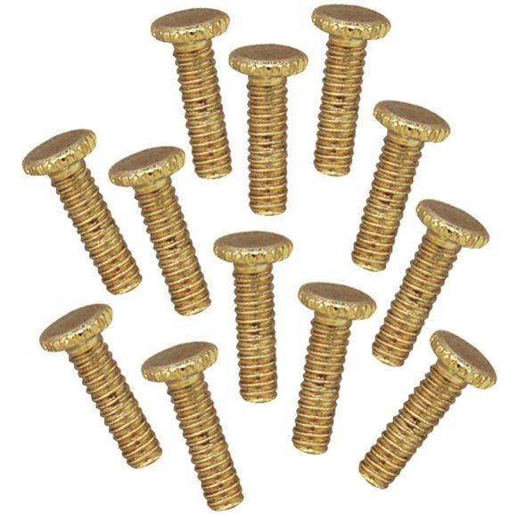 Tornillos Westinghouse 1/2" (12 unidades) latón pulido