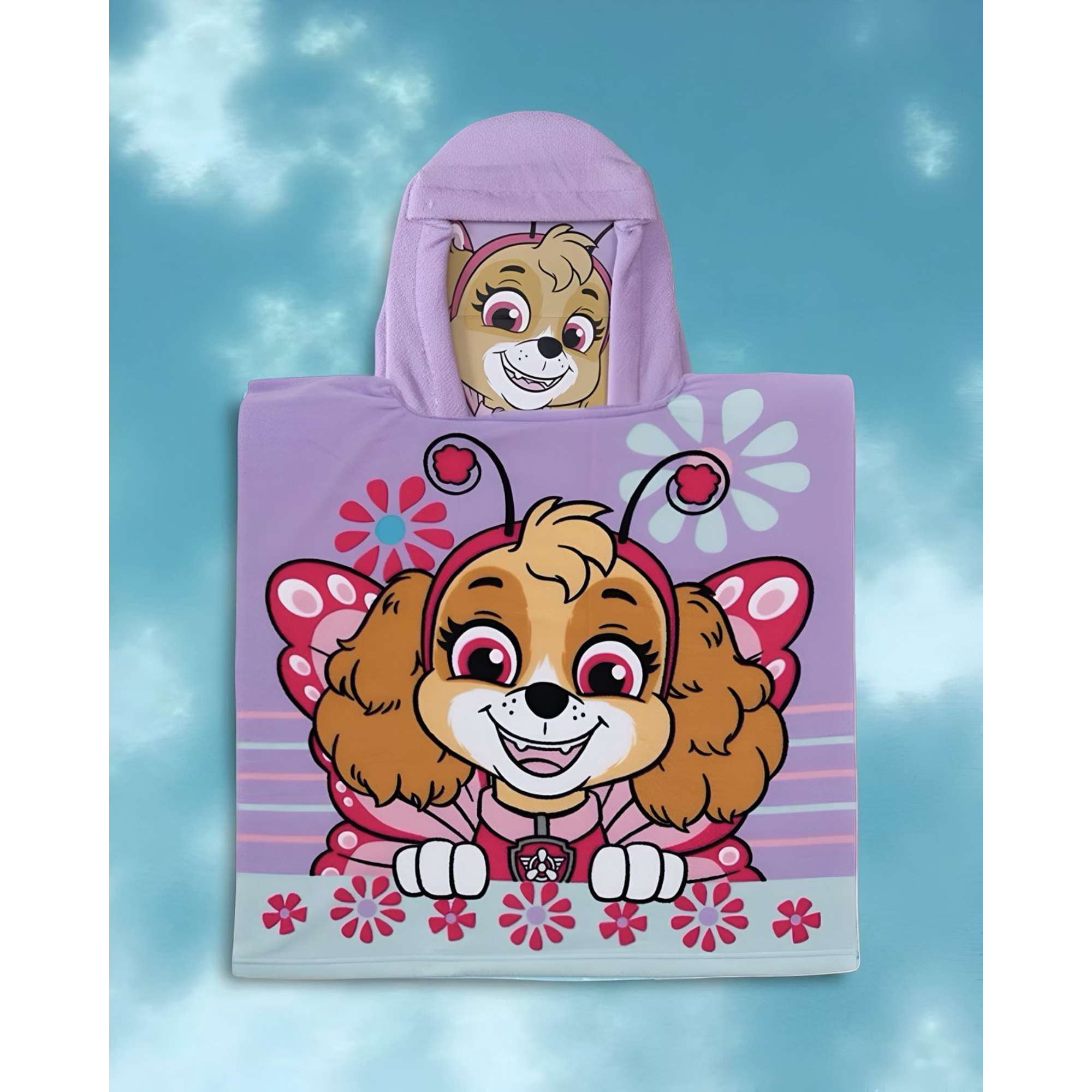 Mashini - Toalla Capucha Playa O Piscina Niño Niña Skye