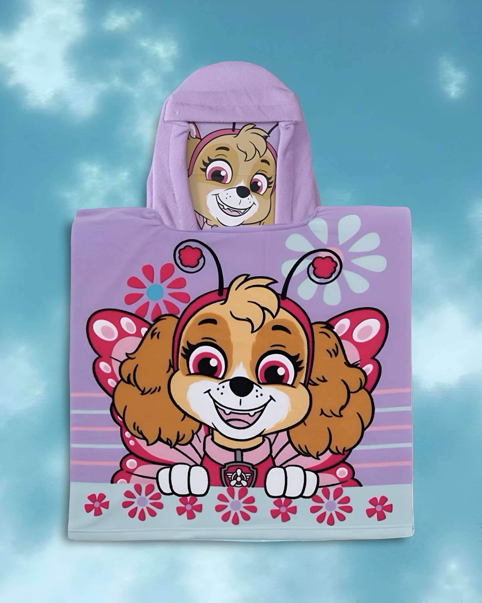 Mashini - Toalla Capucha Playa O Piscina Niño Niña Skye