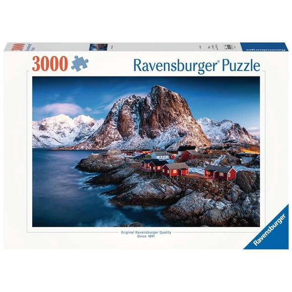 Rompecabezas Ravensburger Hamnoy, Lofoten 3000 piezas