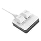 thumbnail image 3 of Copiar Y Pegar Teclado De 2 Teclas RGB USB Mini Teclado 2 Teclas Para Dibujo De Audio Blanco, 3 of 5