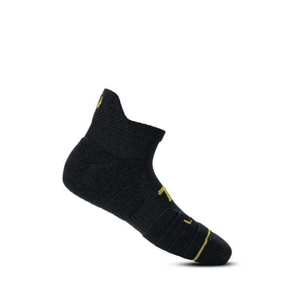 Calcetin Tilki Tobillero Lehinde Negro/Amarillo Tenis Padel