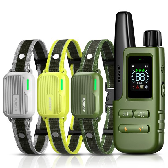Collar para perros Jugbow 3 unidades verde 4500 pies - Entrenamiento