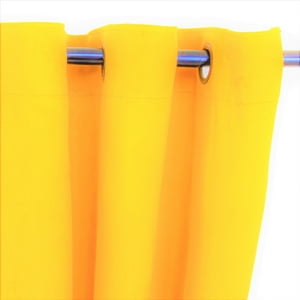 Masel - Cortina Argollas New Velvet 1.40X2.25 Amarillo