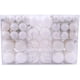 thumbnail image 1 of Juego de 100 bolas decorativas navideñas, brillantes e irrompibles, adornos para árbol de Navidad, colgantes para fiestas., 1 of 5
