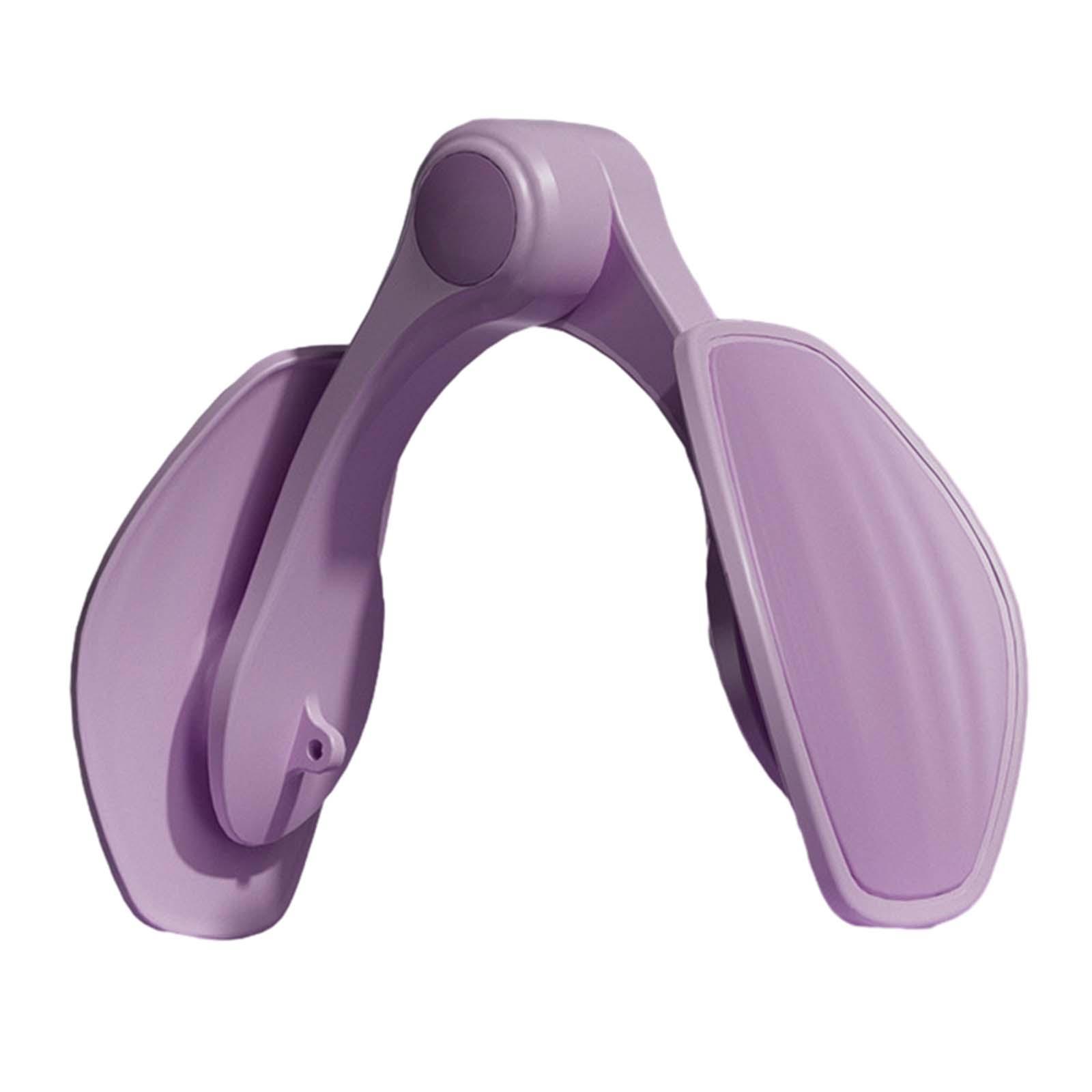 Magideal - Ejercitador De Muslos, Recortador, Máquina De Fortalecimiento Del Suelo Pélvico, Tóner, Ejercitador De Muslos Y Piernas, Ejercitador De Cadera Para De Púrpura