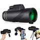 thumbnail image 1 of Telescopio monocular de alta potencia 40X60, visión nocturna, impermeable, con adaptador para smartphone y soporte rápido para animales salvajes, caza, acampada y viajes., 1 of 8
