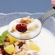 thumbnail image 3 of Cuchara de postre reutilizable de mango corto, tenedor, utensilios de cocina de acero inoxidable, cuchara pequeña para niños, 4 unidades, 3 of 5