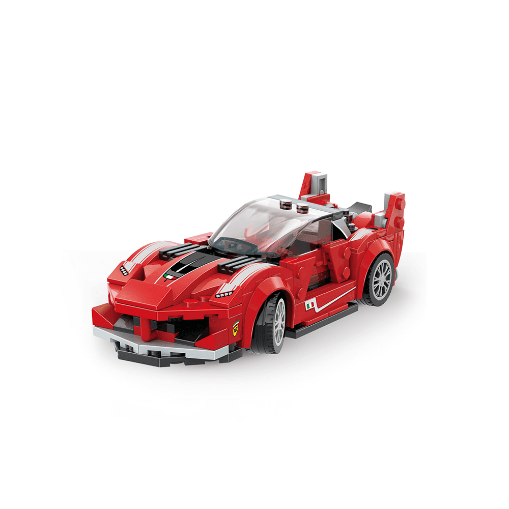 Wange - Auto Armable Rojo 151 Pzs.
