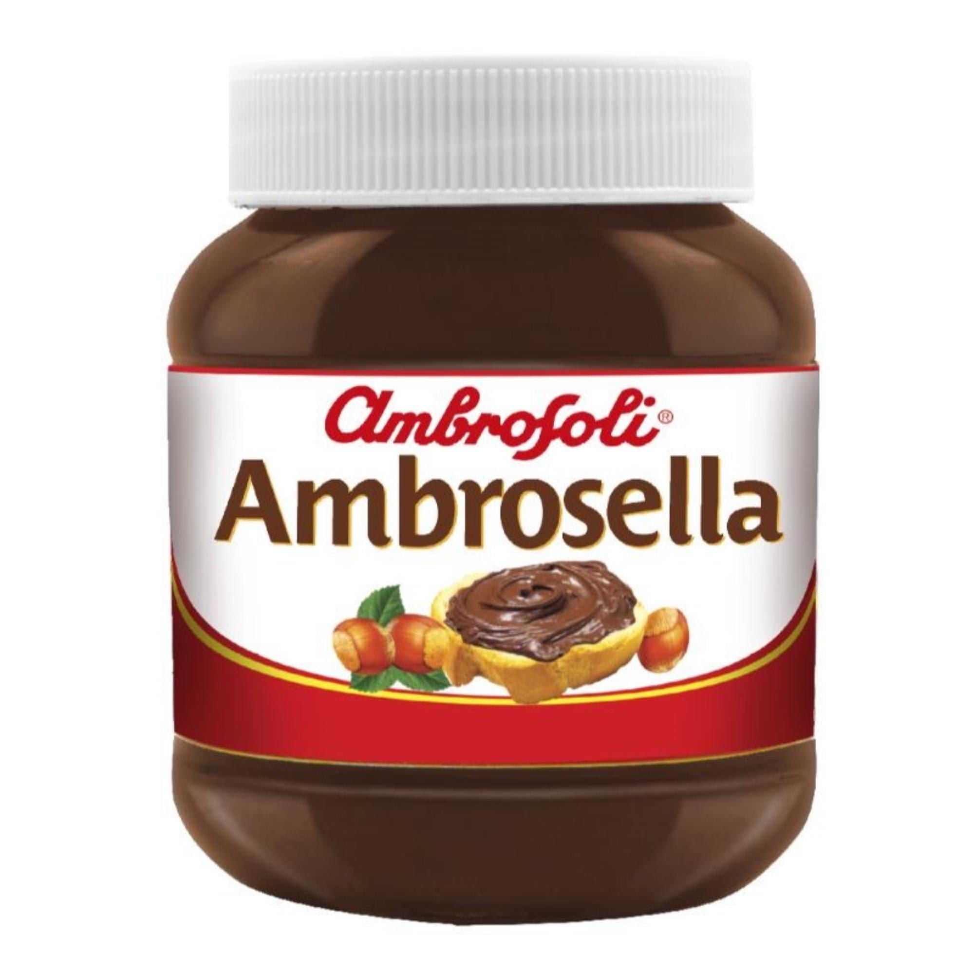 Crema De Avellana Ambrosella Frasco 350 G 350 g Ambrosoli