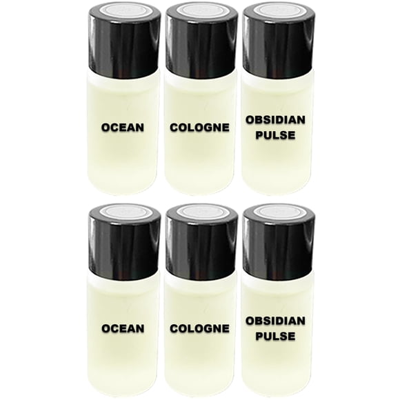 Set de recargas para aromatizador de auto KESOCI Smart 10 mL x 6 (aroma intenso)
