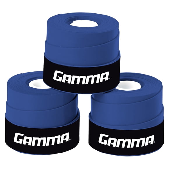 Overgrip GAMMA Supreme Azul - Paquete de 3