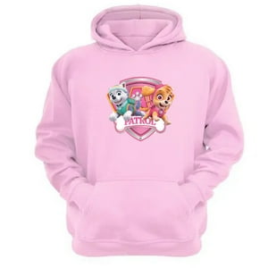 Genérico - Polerón Canguro Paw Patrol Rosa Talla Xl Unisex