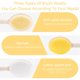 thumbnail image 2 of LFJ 19 Long Handle Shower Sponge Brush Set, 3-in-1 Body Brush, 2 of 3