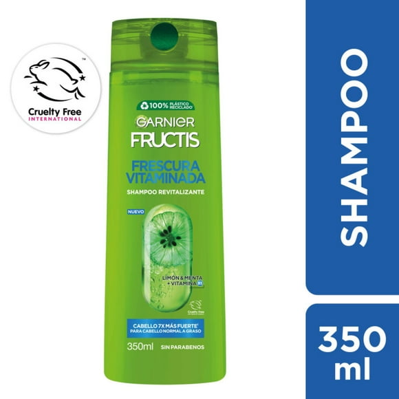 Shampoo Fructis Frescura Vitaminada Botella