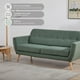 thumbnail image 4 of Sofá 3 Cuerpos Relan Bracciano Sillon Capitoné Verde, 4 of 16