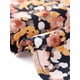 thumbnail image 5 of Agnes Orinda Blusas de Verano para Mujer de Talla Grande con Estampado Floral, Cuello en V, Manga Corta de Tulipán, Túnica de Colegio o Escuela, Talla 3X, Amarillo y Rosa, 5 of 6