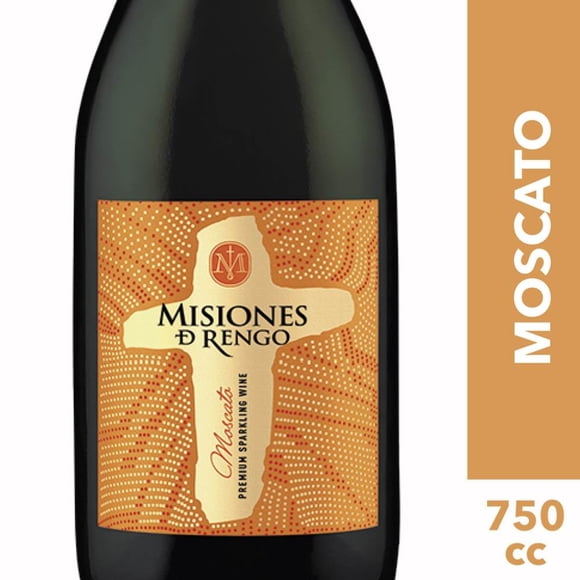 Espumante Misiones de Rengo Moscato 12° Botella, 750 cc