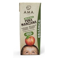 Jugo De Fruta Orgánico Manzana 200 Ml 200 Ml Ama