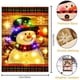 thumbnail image 2 of MEGICOT Luz de Bandera Navideña, Bandera Luminosa de Muñeco de Nieve con Energía Solar, Múltiples Modos de Luz, Luces para Jardín, Patio y Césped Decoración de Año Nuevo (Excluyendo el Soporte), 2 of 9