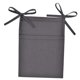 thumbnail image 3 of Bolsa De Almacenamiento Colgante Para Cuna De Bebé, Almacenamiento De Pa?ales, Bolsa De Pa?ales De Juguete, Gris Oscuro, 3 of 5